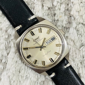 Camy Geneve Super Automatic Club Star Gents Vintage Day/date Watch