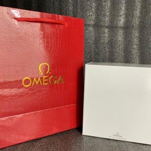 Omega Speedmaster Vintage Watch Box Red 