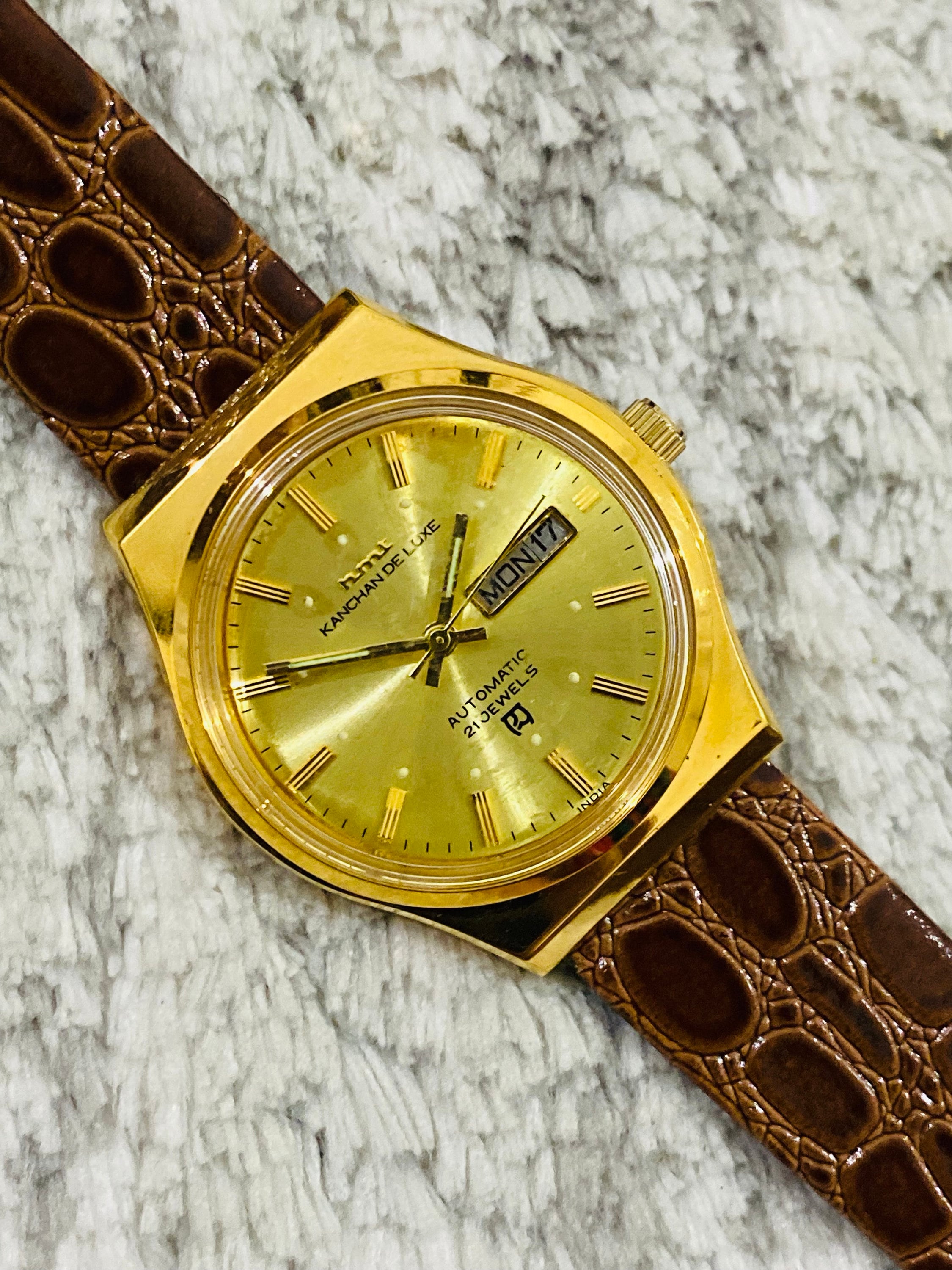 Hmt kanchan clearance watch