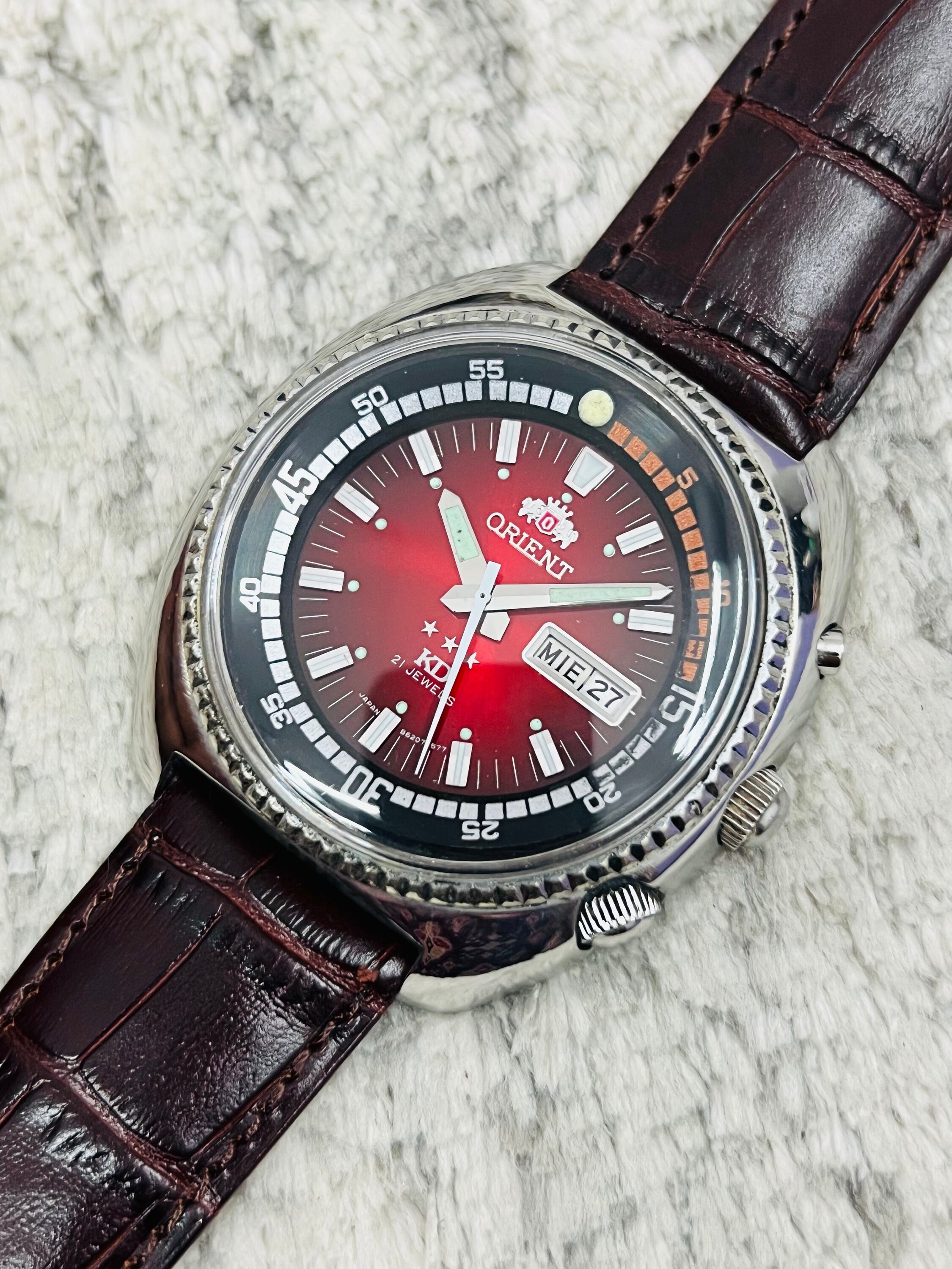 ORIENT KING-DIVER 21JEWELS 超美品出品 Vintage Ultra Rare Orient 