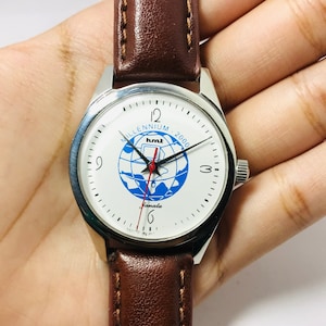 HMT JANATA Vintage wrist watch mechanical watch for men 17J analog winding pre-owned