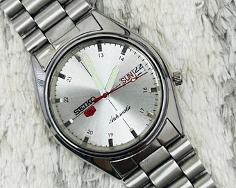 動作品】セイコー 5 SEIKO ファイブ 腕時計 2008年 自動巻き