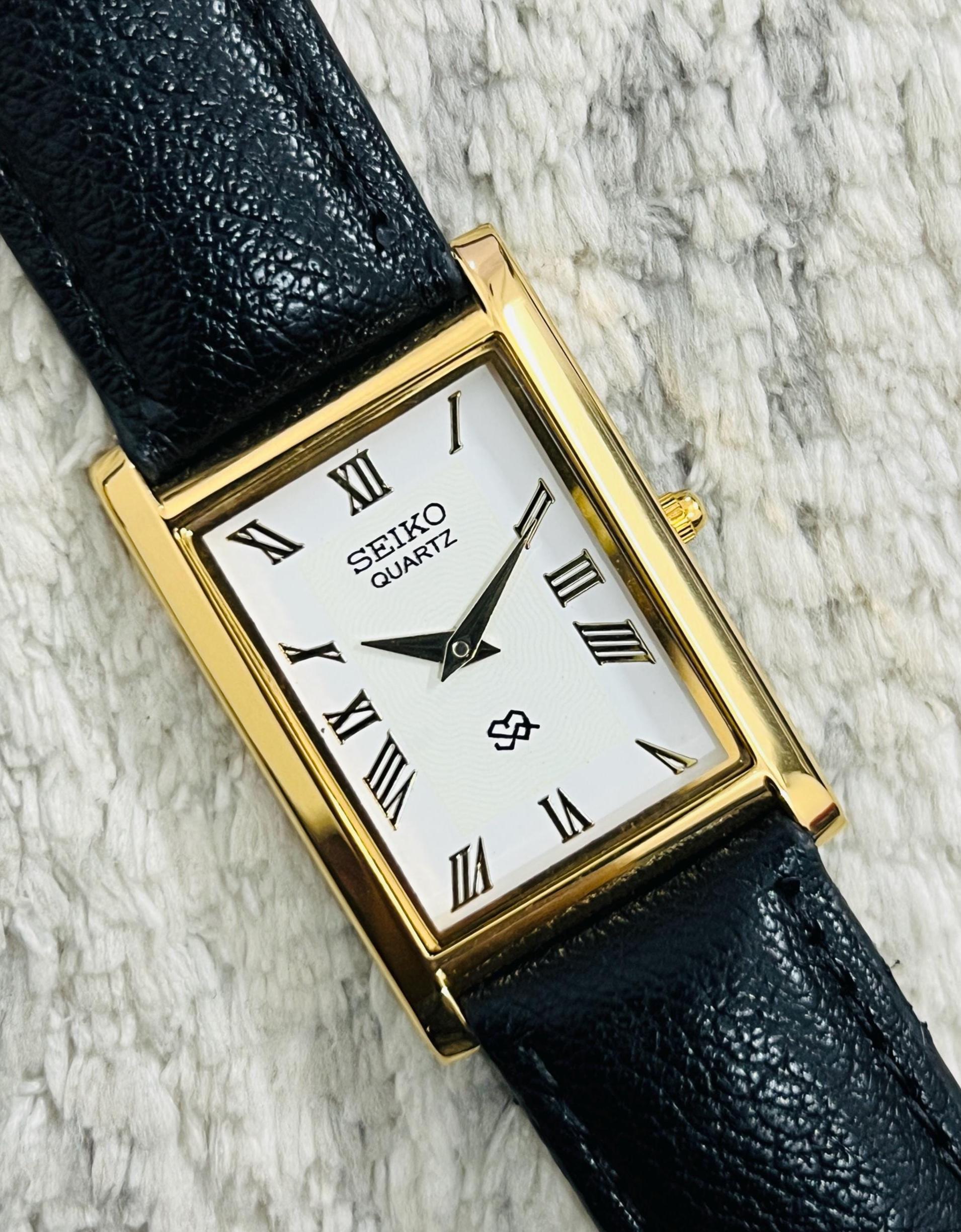 Seiko tank quartz - Etsy 日本