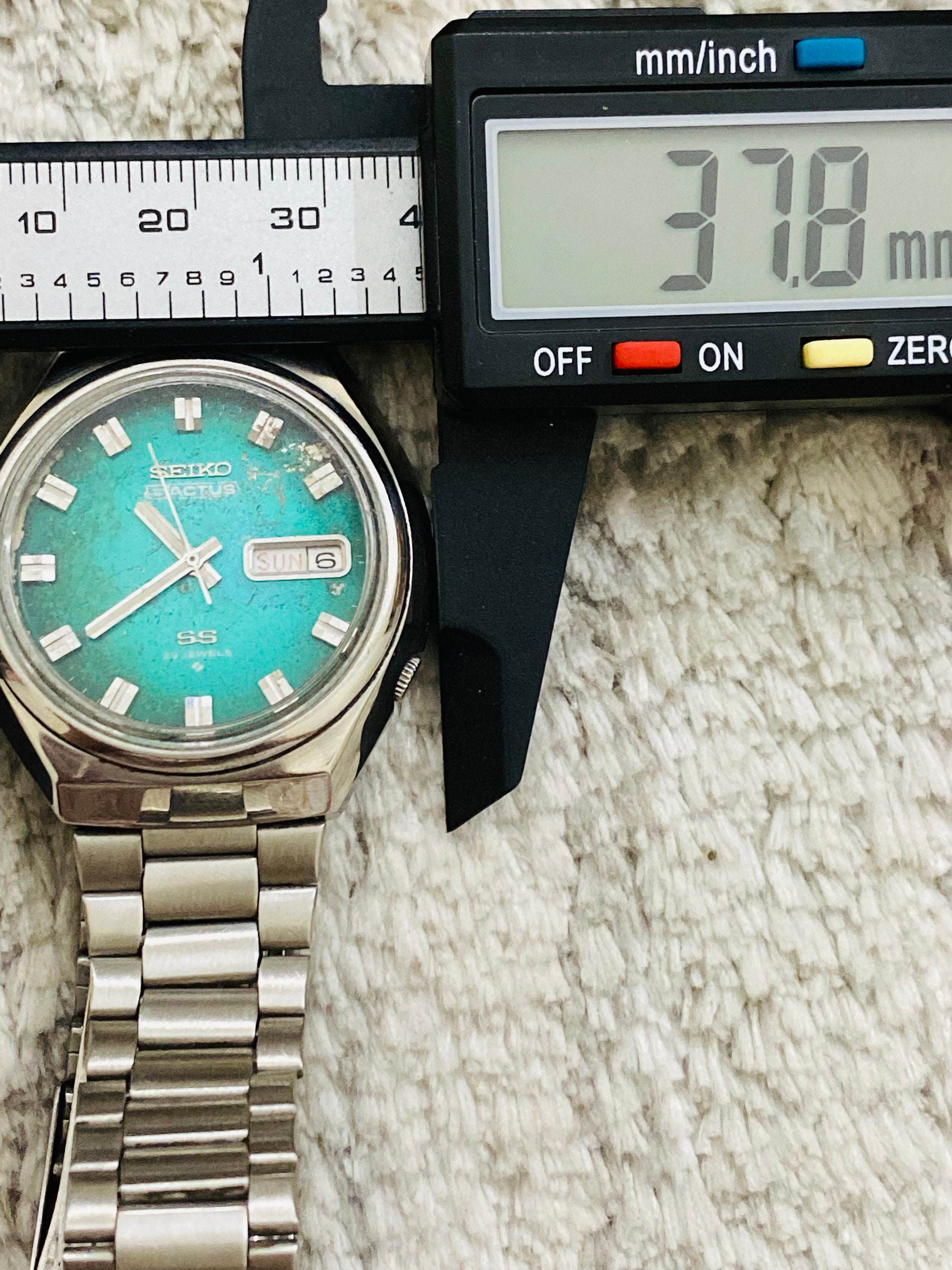 WTS] Seiko 5 Actus SS ???? Green Dial Vintage Automatic