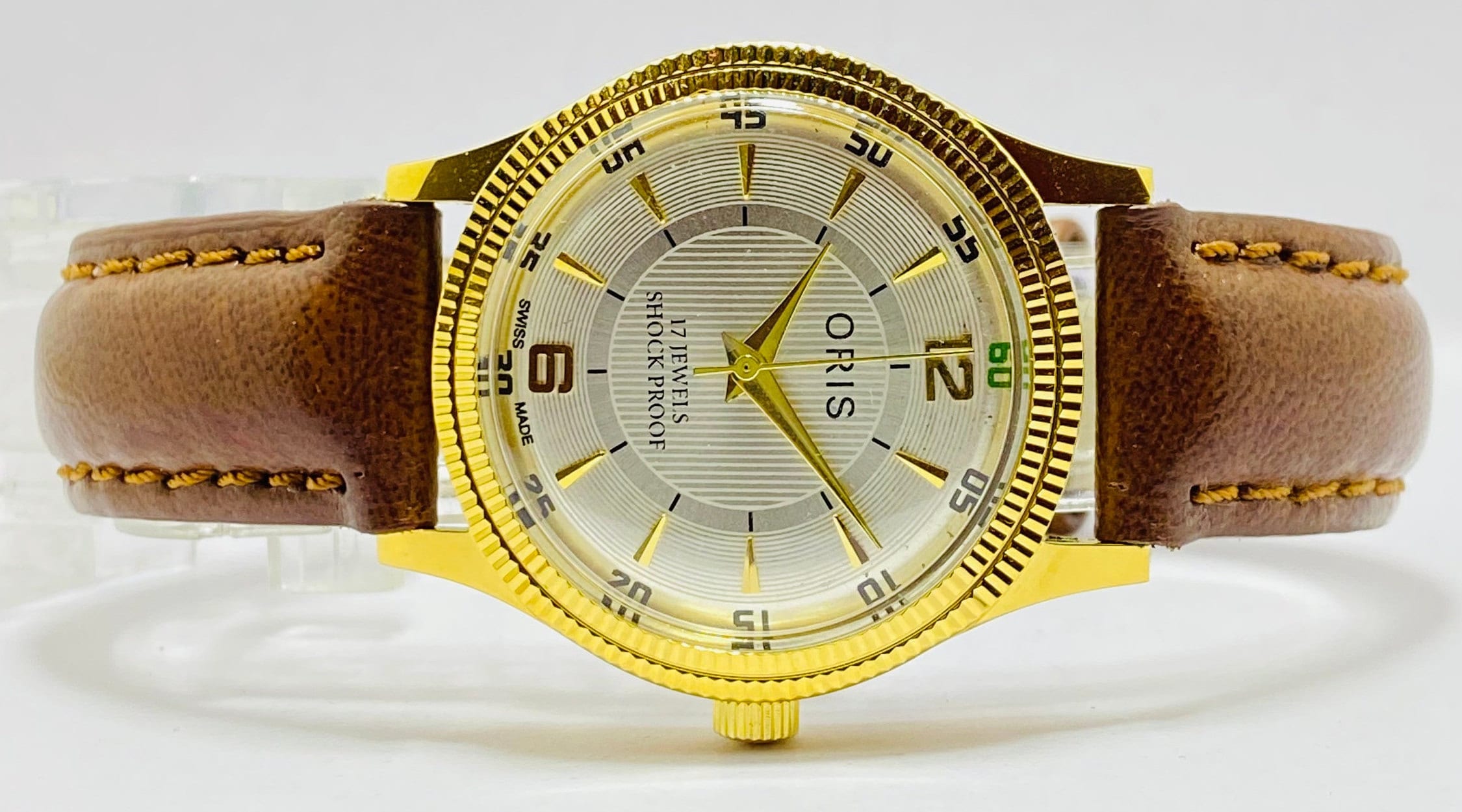 Vintage ORIS Hand-winding Men's Watch, Swiss Made 17 Jewels - Etsy