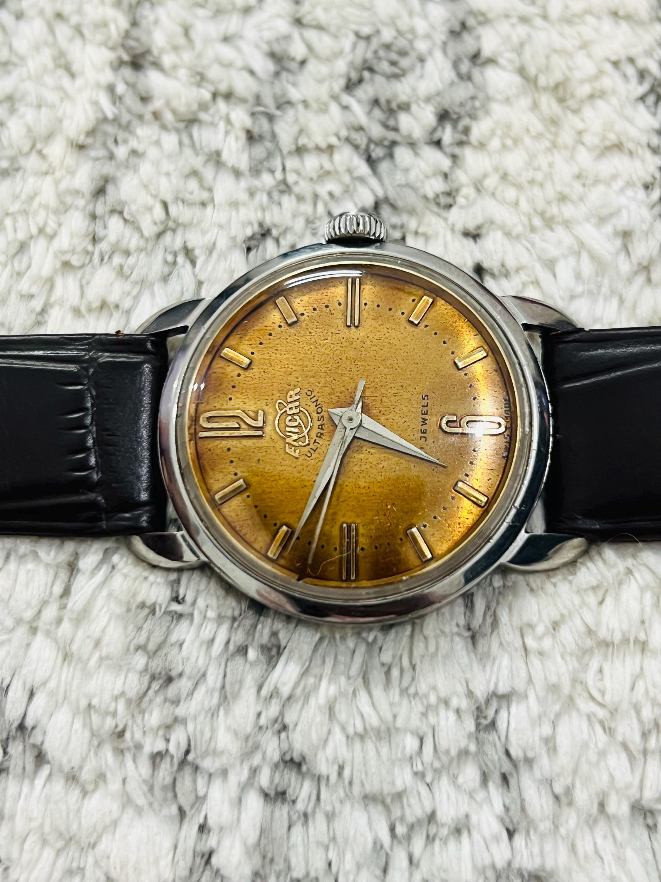 Vintage Enicar Ultrasonic Hand Winding 21jewels Men