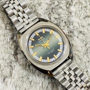 Vintage HMT Chirag Mechanical Handwinding 17Jewels Mens Wrist Watch~ Made in India~ Gift for him