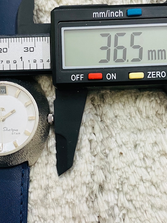 Vintage Rare Enicar Sherpa Star White Dial @date Swiss Made Wrist