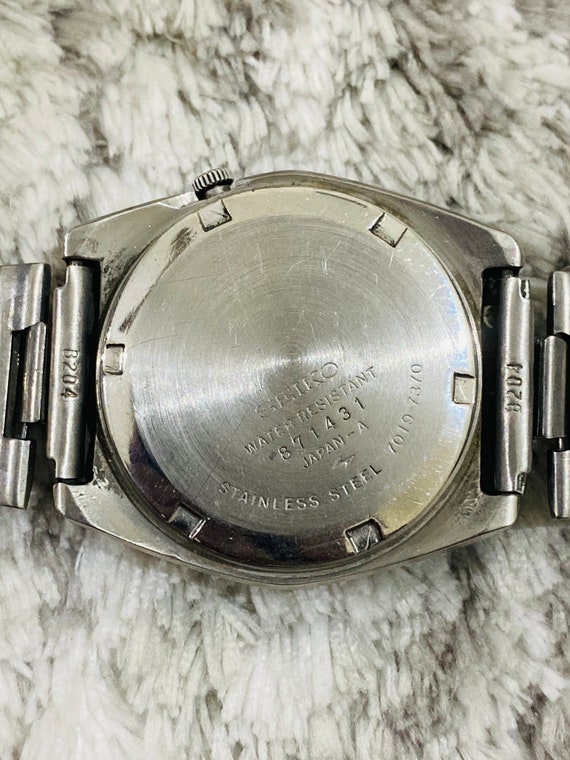 Reloj seiko water resistant stainless steel hotsell