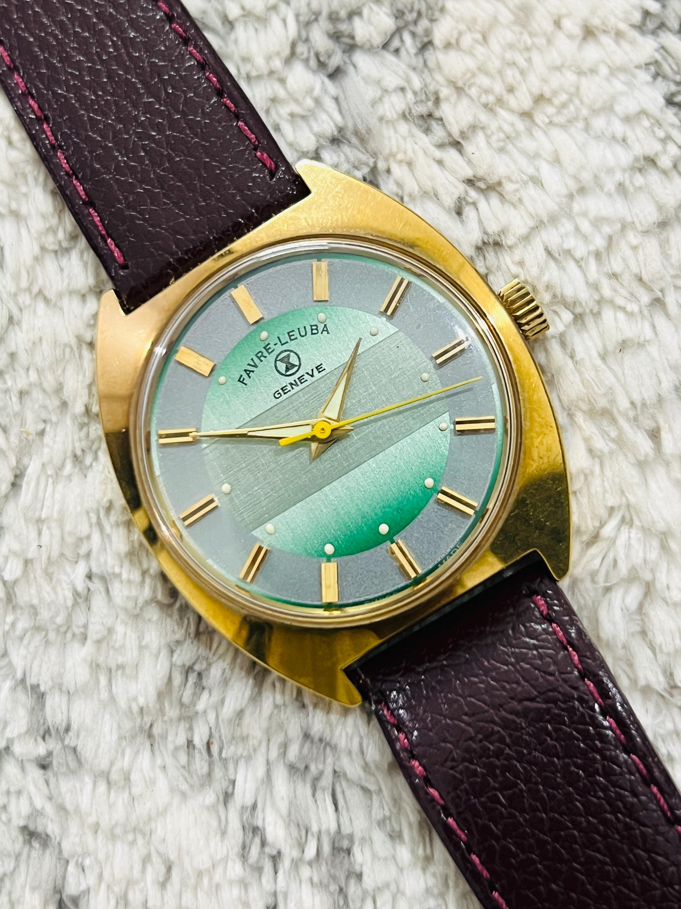 時計 Vintage Watch FAVRE-LEUBA SANDOW Cal.101 Vintage Favre Leuba Sandow Hand Winding 17 Jewels Cal.101