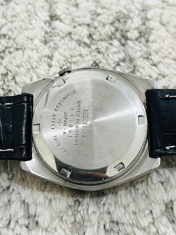 Vintage Rare Seiko 5 Automatic 21jewels Green Dial Day/date Men's