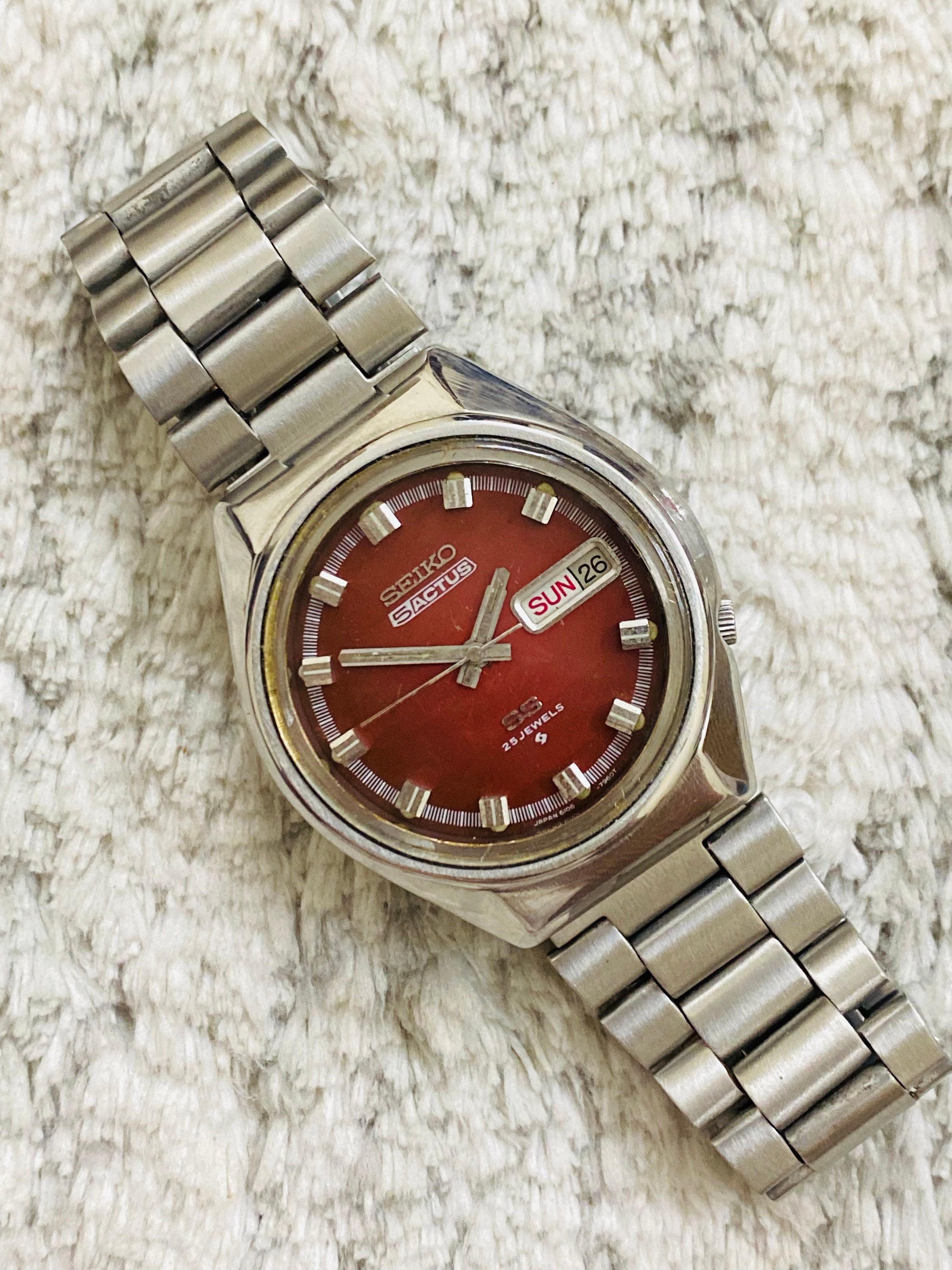 Seiko 5 actus ss 25 jewels hotsell