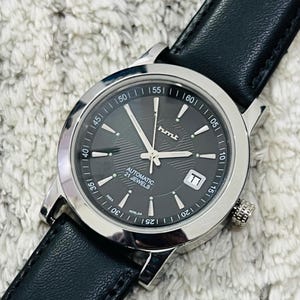 Vintage Authentic Rare HMT ADSL 03 Automatic 21Jewels Black Dial @Date Mens Wrist Watch~ Made in India~ Christmas Sale~ Christmas Sale