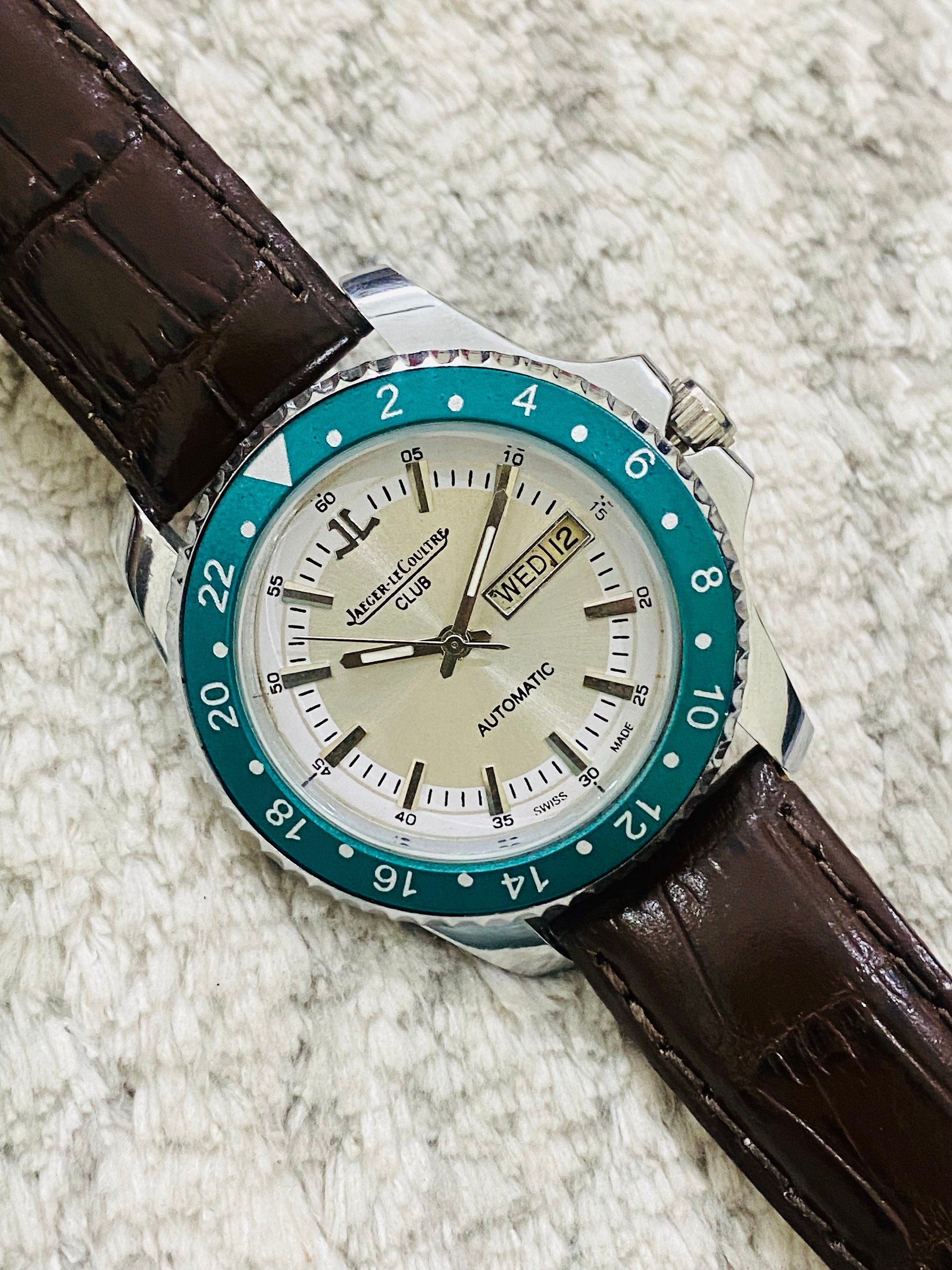 jaeger lecoultre 自動巻き Club ビンテージ 美品 Jaeger-LeCoultre Club 自動巻き デイト ヴィンテージ