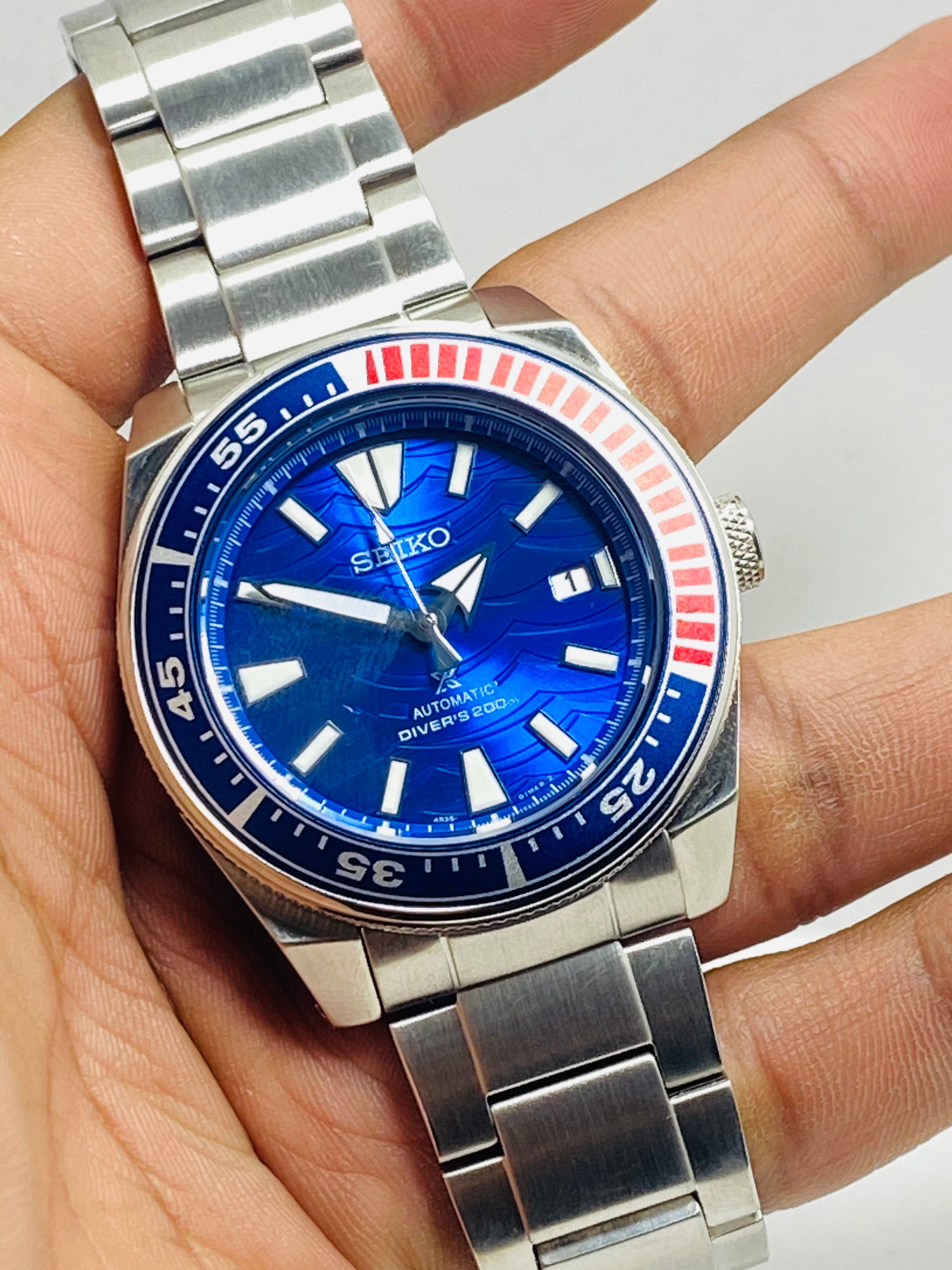 Seiko Prospex Samurai PADI Movement No 7S35 Mens Watch From - Etsy Finland