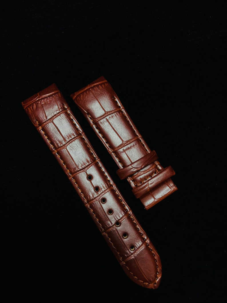 New Tissot 18mm Brown Genuine Leather Strap for Tissot watches.