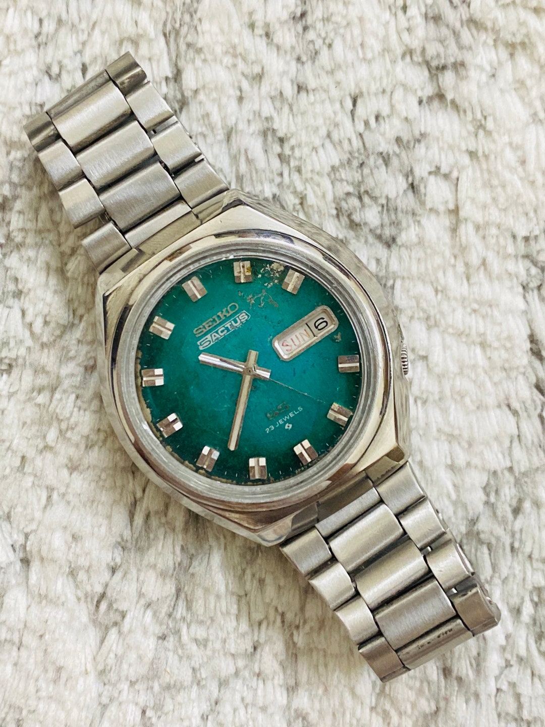 Elegant Seiko 5 Actus Automatic Men's Wrist Watch| |Day Date