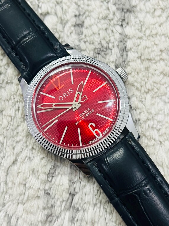 Vintage Oris Doctors Style Manual Wind 17 Jewel Date Watch