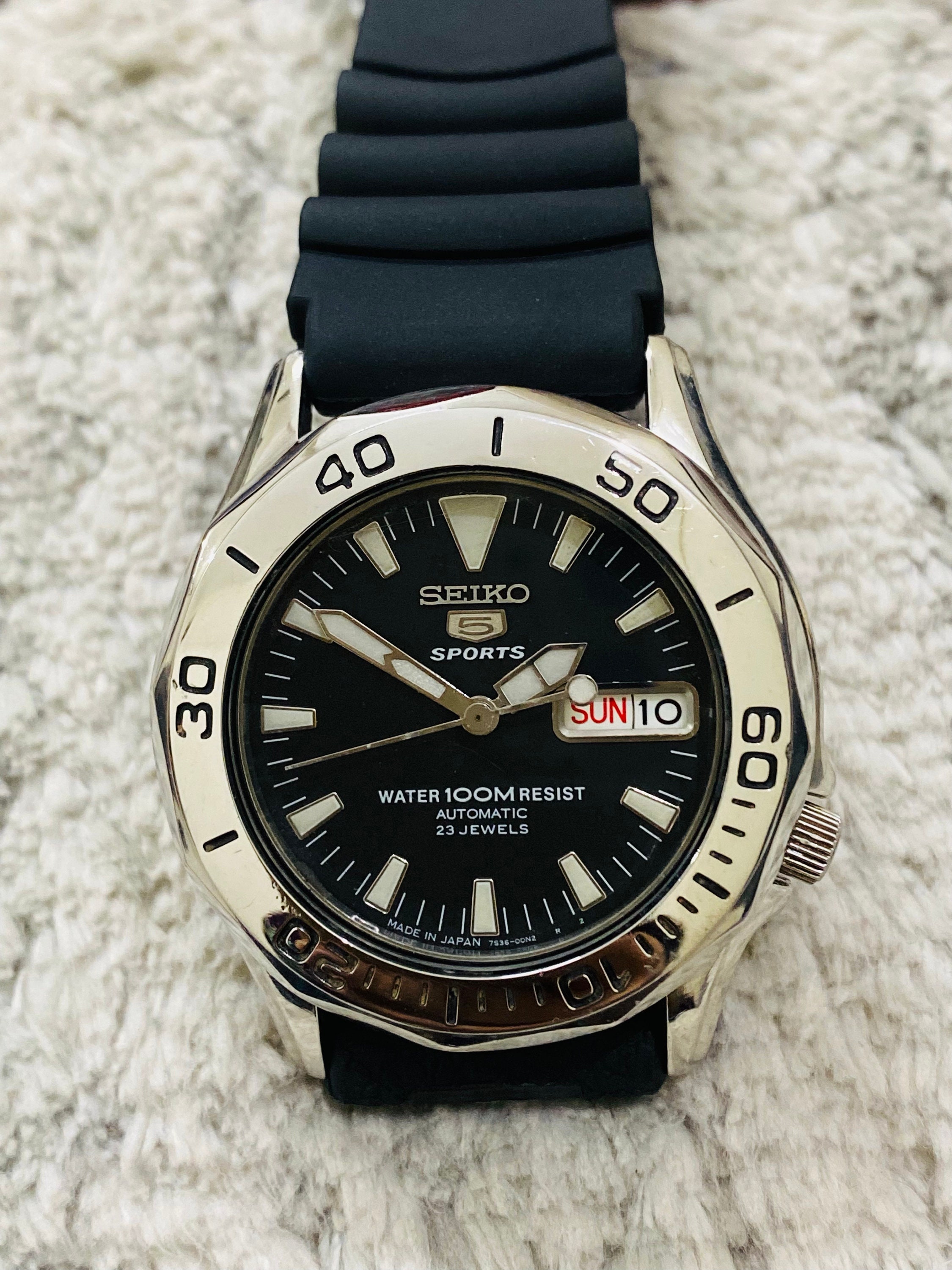 SEIKO LORD MATIC LM SPECIAL 23 JEWELS AUTOMATIC FACETED