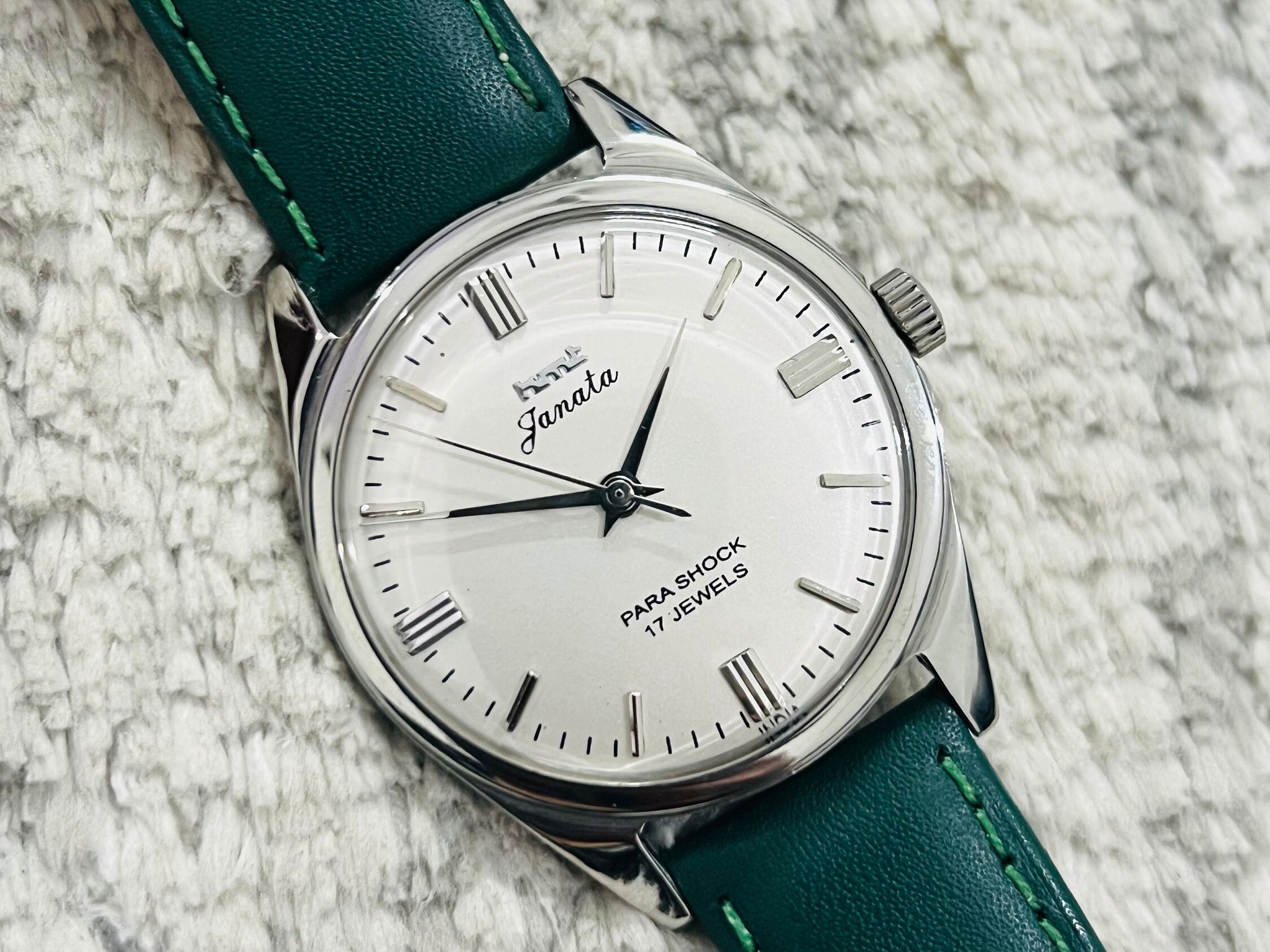 17 Jewels Hmt Janata Silver Dial HMT Janata White Dial 17 Jewels