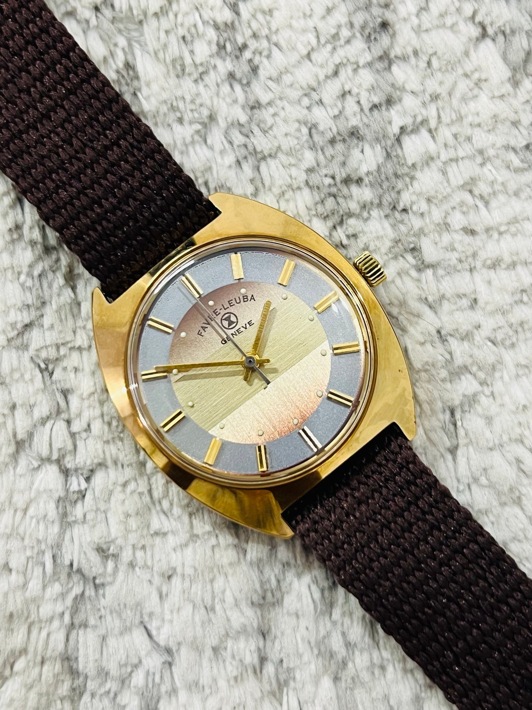時計 Vintage Watch FAVRE-LEUBA SANDOW Cal.101 Vintage Favre Leuba Sandow Hand Winding 17 Jewels Cal.101