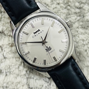 Vintage Rare HMT Chinar White Dial Manual Winding Vintage Watch~Beautiful White Dial Stainless Steel~ Mechanical Vintage Watch