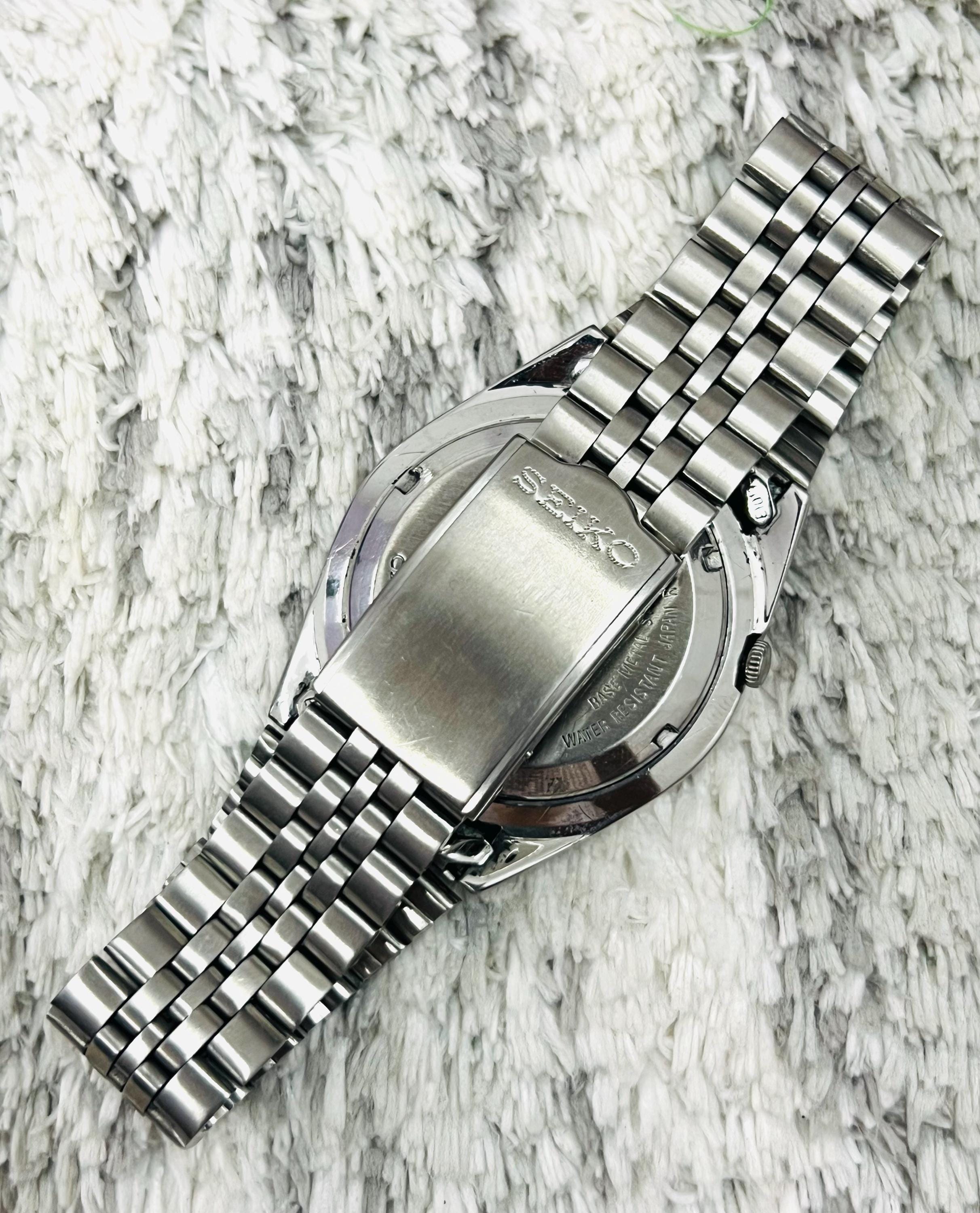 592/70's セイコー 7009-876J 70年代 アンティーク Vintage Seiko 5 Automatic Movement No.7009-876j Golden Dial