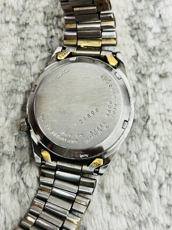 Vintage Rare Seiko 5 Automatic Movement No.7019-8180 Day/date