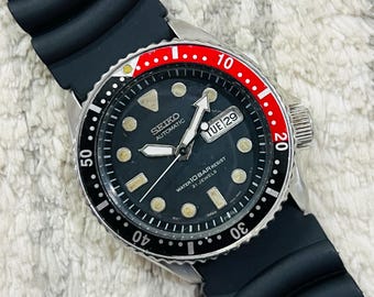 Vintage Seiko Diver Automatic Rotating Bezel 21 Jewels Japan