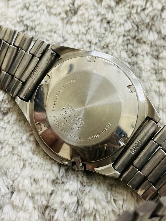 Vintage Seiko Actus SS 25jewels Automatic Red Dial Movement No