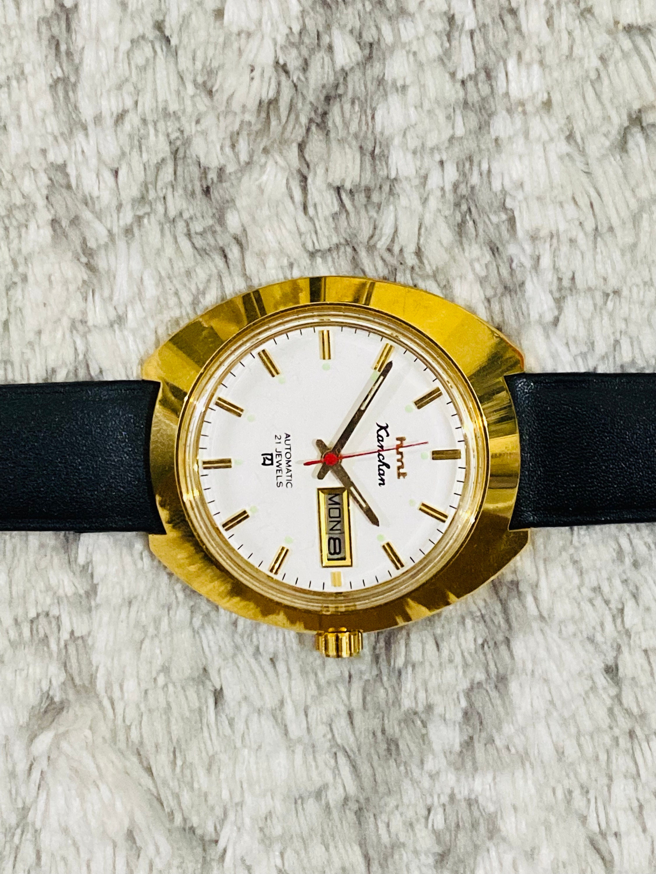 Hmt kanchan top automatic 21 jewels