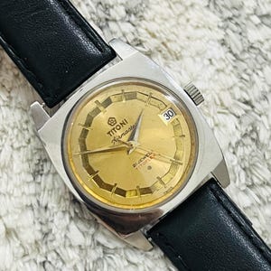 チョンさん専用　TITONI Airmaster 自動巻デイデイト Titoni Airmaster Automatic 538 Day/Date Cal.2846 Vintage