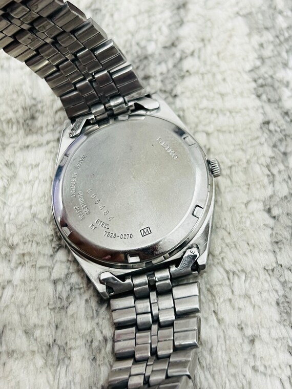 Vintage Rare Seiko 5 Automatic Golden Pattern Dial Movement No