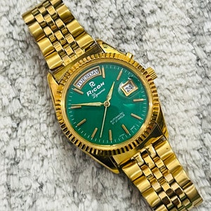 Excellent Ricoh Auto Just 33 Jewels President Day/date