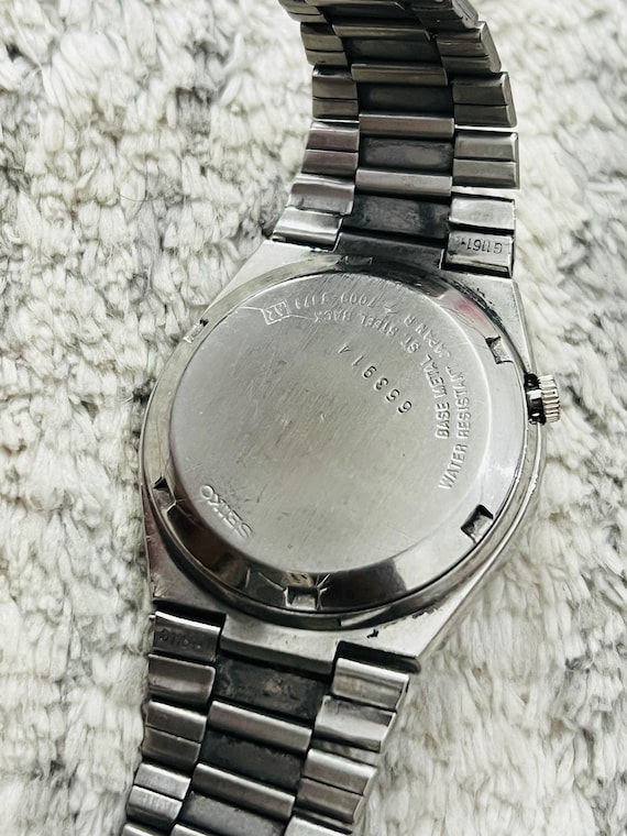 Vintage Seiko 5 Automatic Green Dial Day/date Men's Wrist Watch