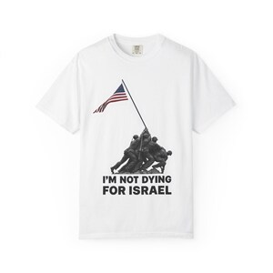 Protest Message Unisex T-shirt, Activist Tee, Truth Justice Peace Shirt, Dying for Israel Awareness Top