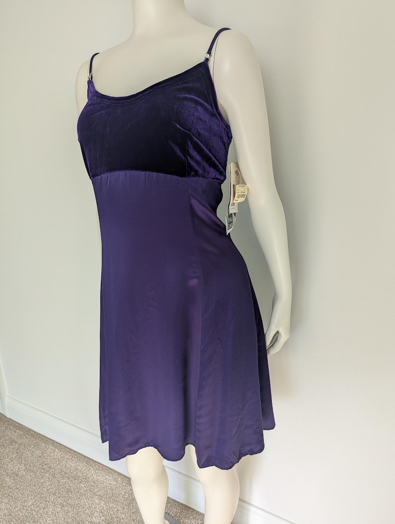 Vintage Jessica Mcclintock Gunne Sax 90s Dress | Retro Satin and Velvet ...