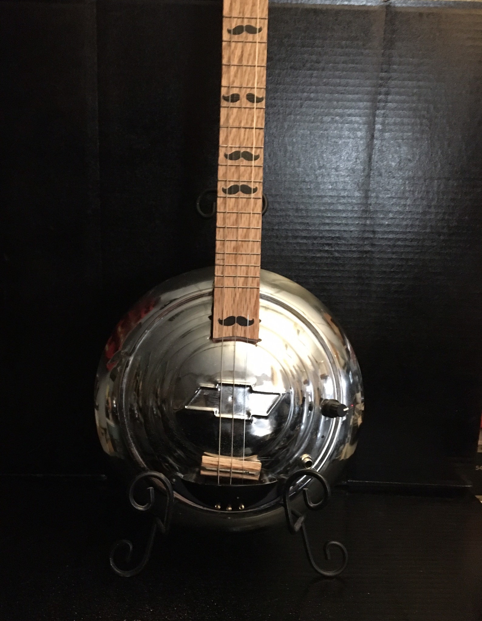 Chevy hubcap guitar Etsy