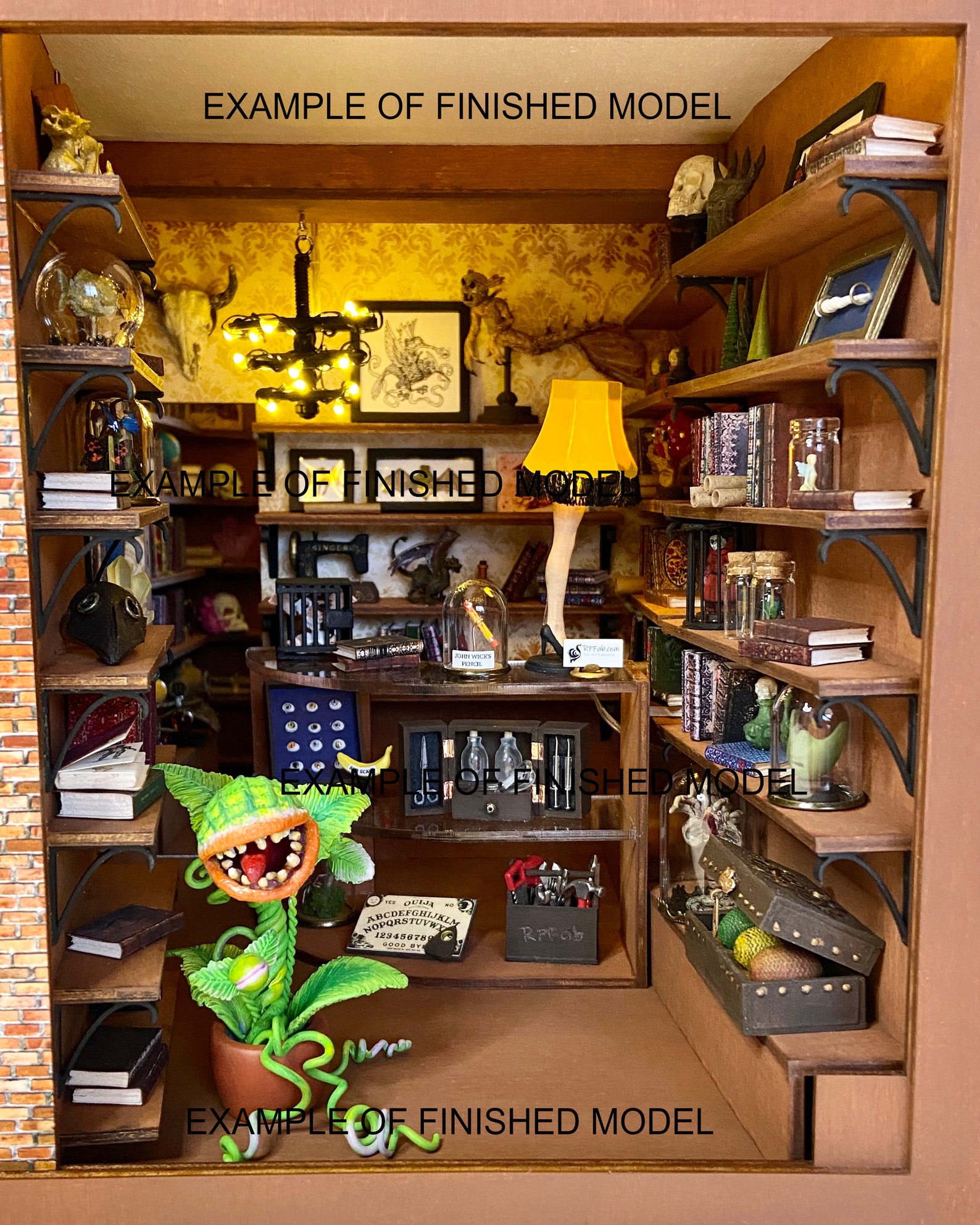 Book Nook Kit Diorama 'library/store' Diorama Book Etsy