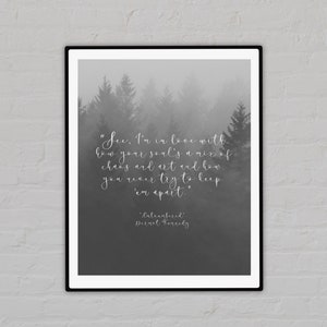 Dermot Kennedy Lyrics Outnumbered 8x10 digital download wall art. See I’m in love with how your soul is a mix of chaos and art