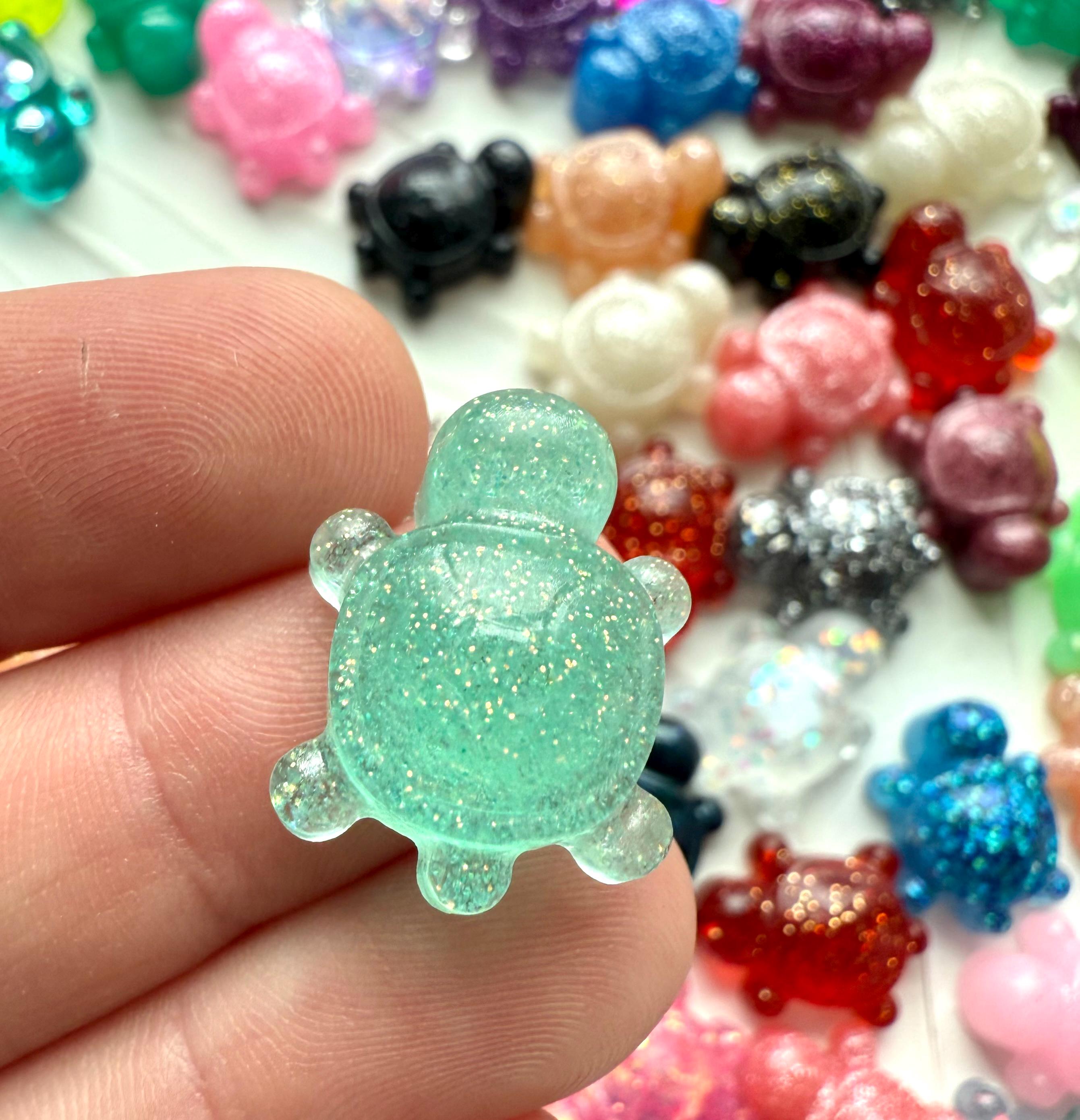 Mini Polymer Turtle Mystery Pack of 25 Handcrafted Resin Mini Turtles - Etsy