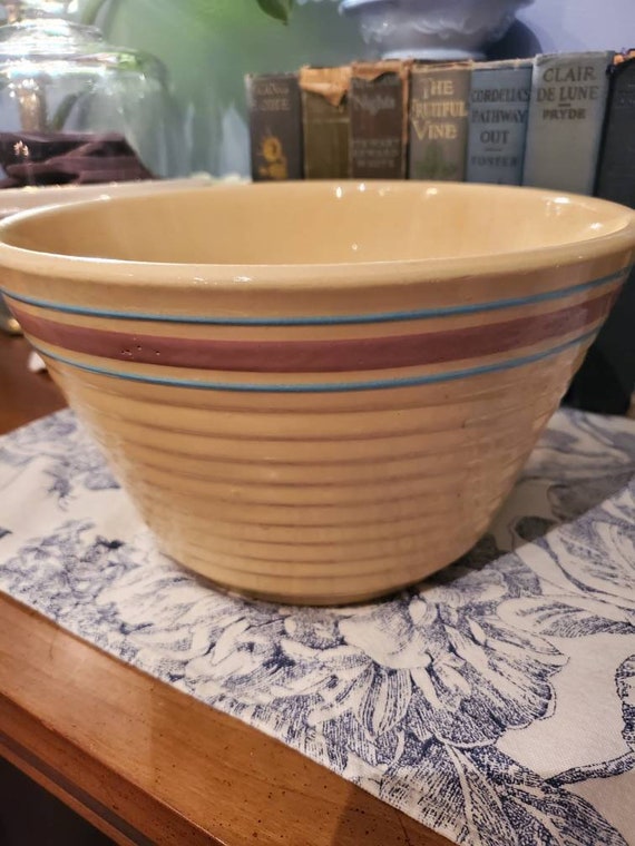 Vintage Watt Oven Ware Bowl 9 Etsy