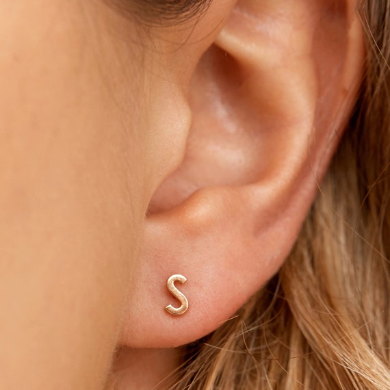 S outlet name earrings