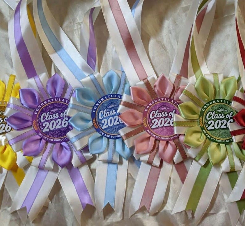 Class of 2026 Ribbon Garland Leis - Etsy