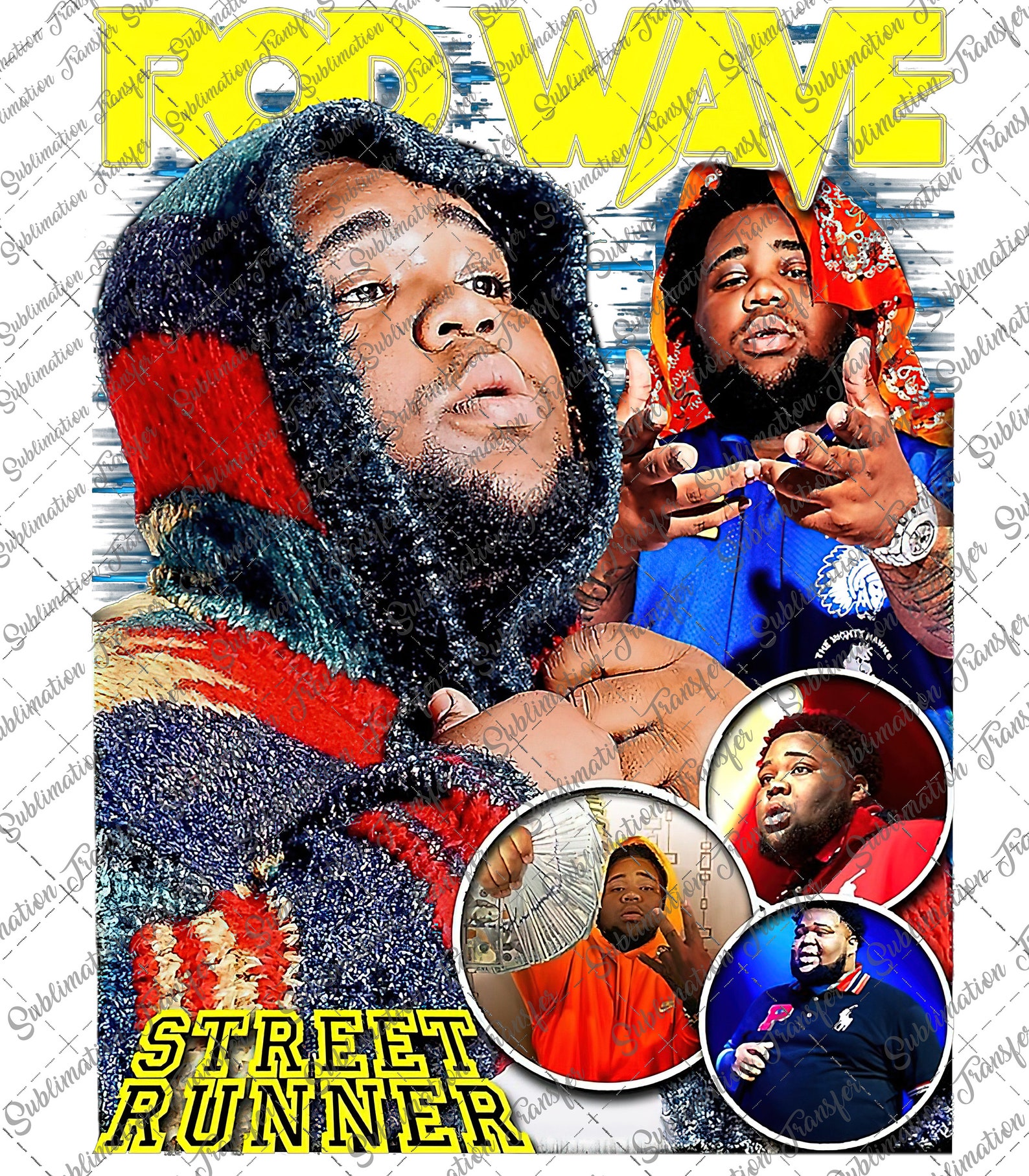 Rod Wave Tour 2022 PNG Rod Wave Beautiful Mind Strong Vicoe Etsy