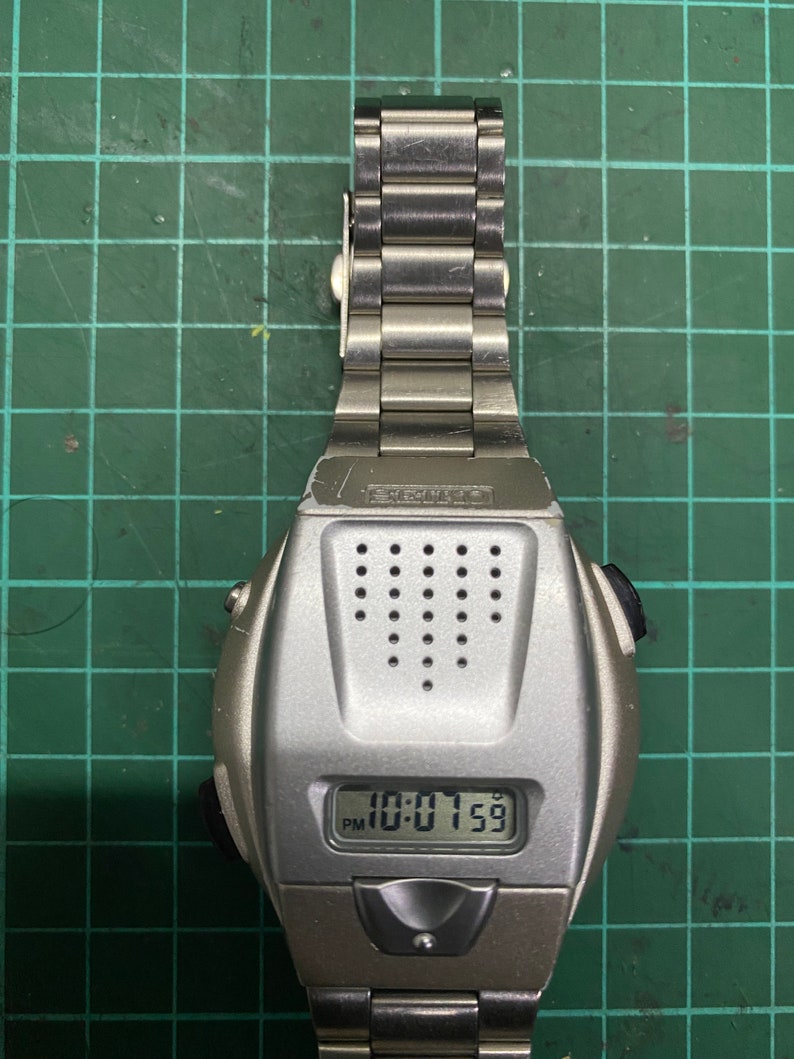 Seiko A860 4001 Talking Watch Vintage Etsy