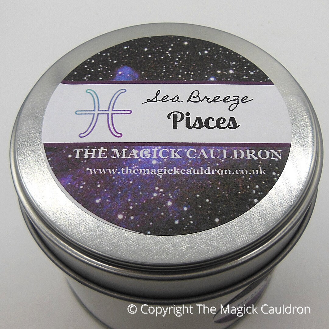 Pisces Candle Pisces Gifts Astrology Candle Gift for Pisces Etsy