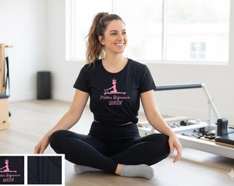 Pilates Reformer Queen Tee • Comfort shirt Lyocell Wool Blend -Natural Fabric Workout - Elegant Luxury -Breathable and Antibacterial