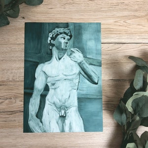 David - Original Oil Painting