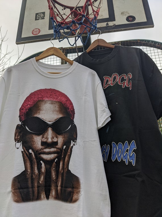 Dennis Rodman T-Shirt - Etsy Nederland